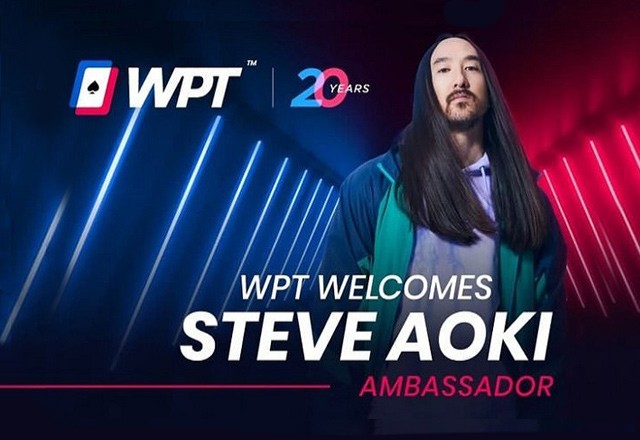 Диджей Стив Аоки ― новый амбассадор The World Poker Tour