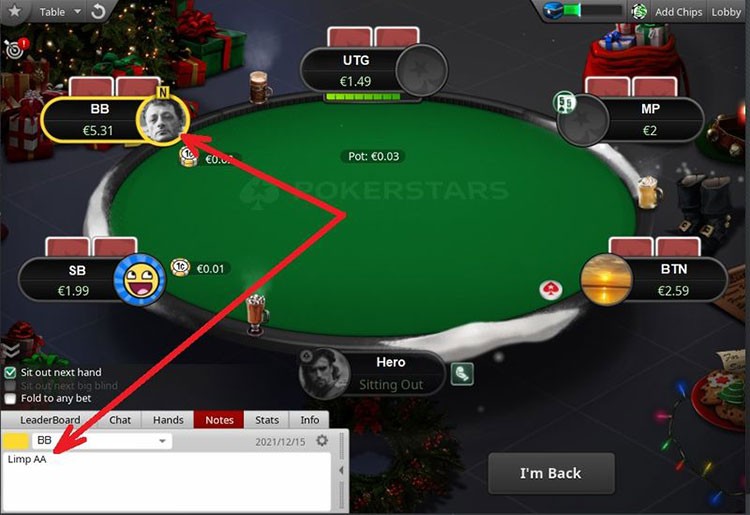 Нотсы PokerStars